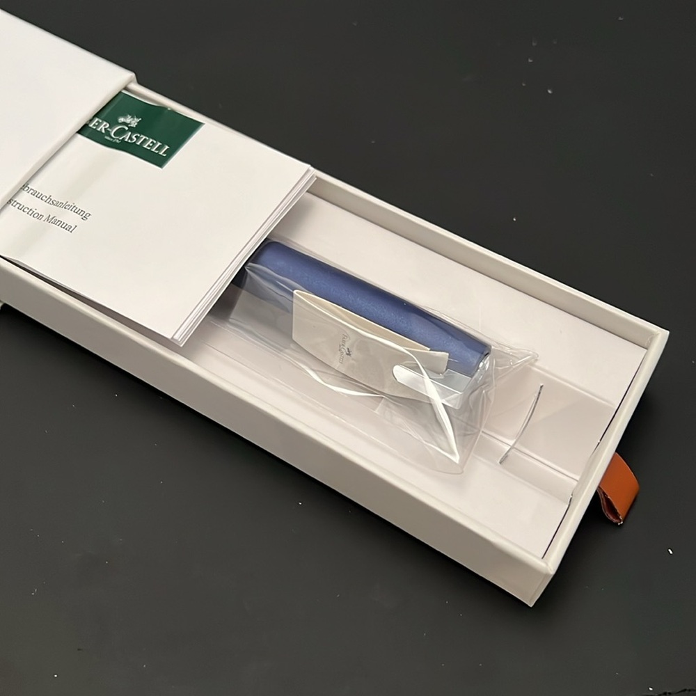 *NWT* Faber-Castell Loom Blue Ballpoint Pen - Picture 3 of 3